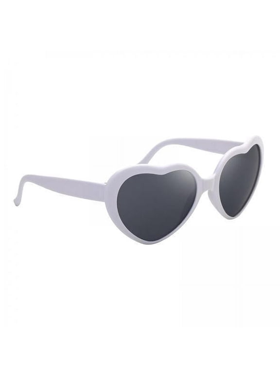 2x Effect Glasses Lights Become Love Image Heart Diffraction Glasses Heart-shaped for Women Girls Gifts