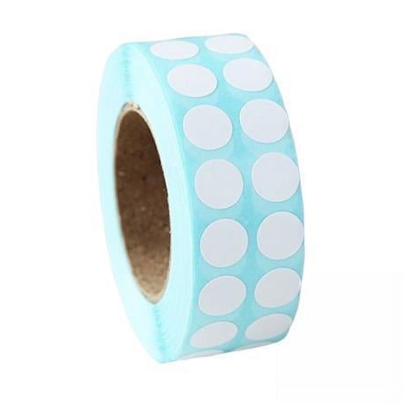 Milageto 2xDiamond drawing Labels Purpose Label Thermals Label Sticker Roll for DIY Logos Design , Round shape, 2 Pcs
