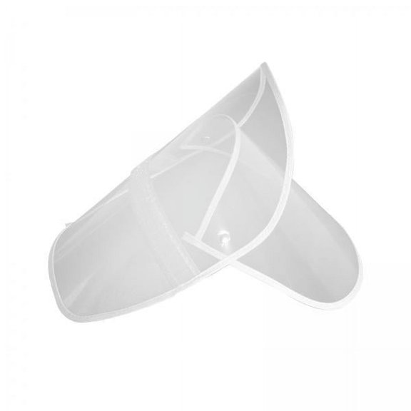 Milageto 2xRaincoat Hat Visor Raincoat Hat Brim Practical Rain Bonnet with Visor