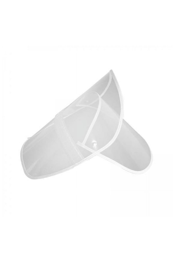 2xRaincoat Hat Visor Raincoat Hat Brim Practical Rain Bonnet with Visor