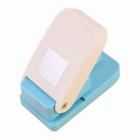 Milageto 2xTab Punch Gifts Paper Punching for Self Made Index Label Card Making Notepad Square