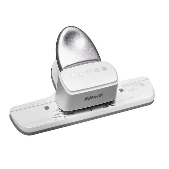 Milageto 3 Hole Punch 4.5 mm Aperture Paper Punch Machine for Binding Crafting Office