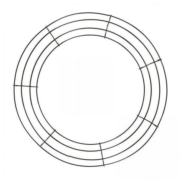 Milageto 3x Large Big Wire Wreath Frame Wire Wreath Making Rings for New Year Valentines