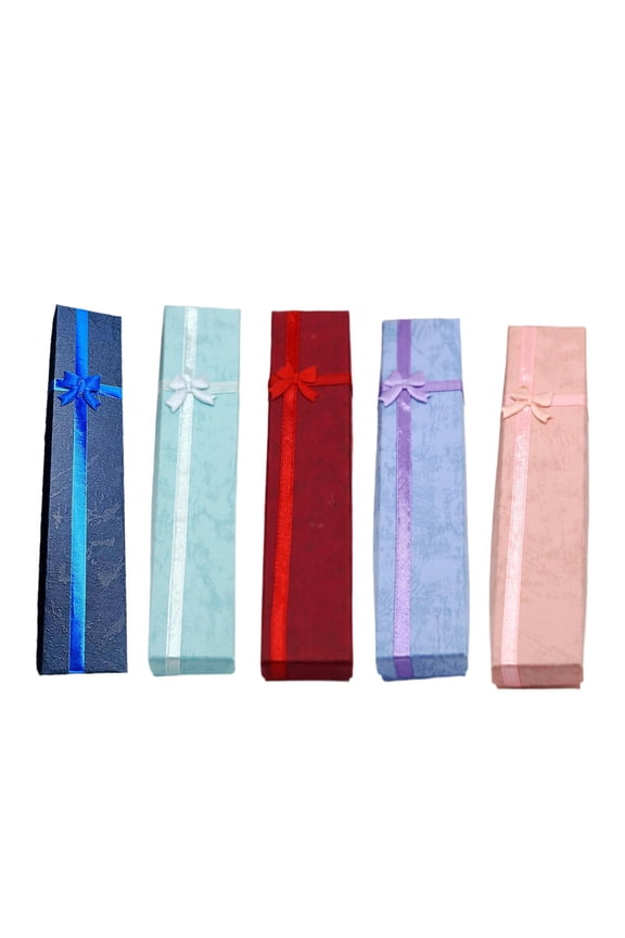 5 Pieces Jewelry Boxes Gift Jewelry Case Container for Pendant Earring Charm