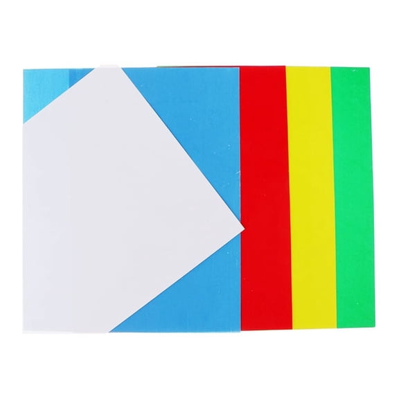 Milageto 5 Pieces One Side Fabric Transfer Tracing Paper For DIY Sewing Craft Dressmaking
