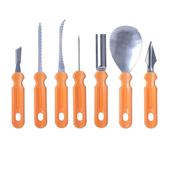 Milageto 7pcs/10pcs Professional Precision Pumpkin Carving Craft Set, for DIY Carving 7 Pieces