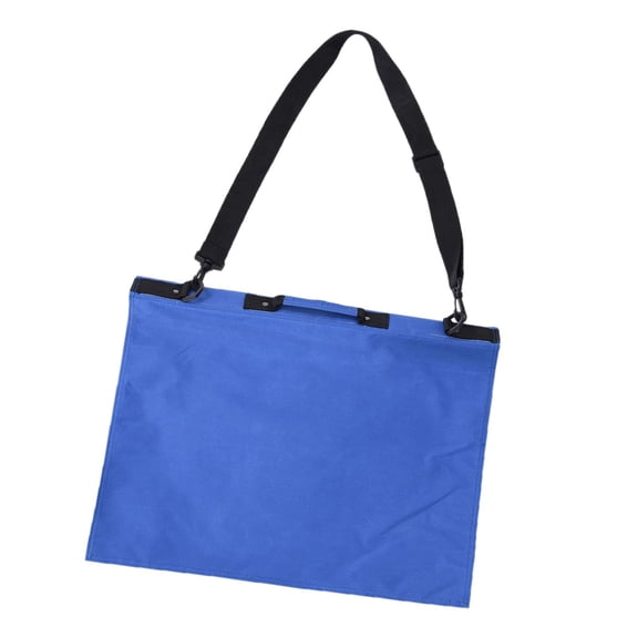 Milageto Artist Portfolio Bag Portfolio Folder A3 Artwork Storage with Shoulder Strap for blue
