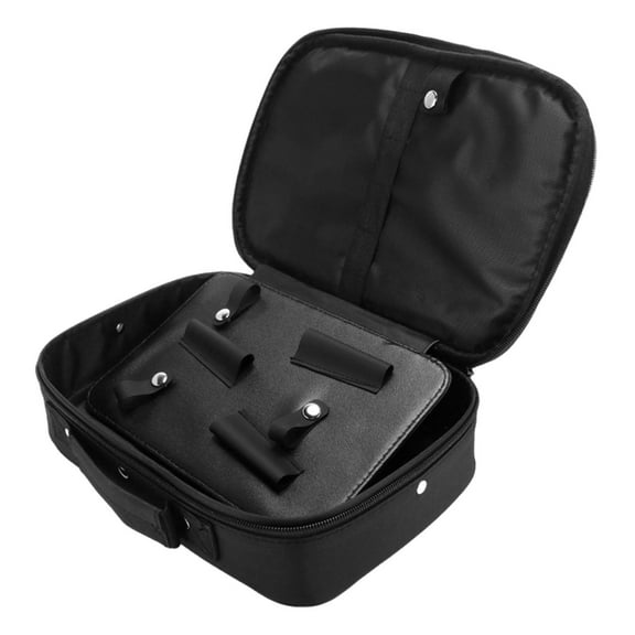 Milageto Barber Handbag Carrying Case for Styling Supplies Grooming Hairbrushes Combs