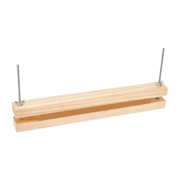 Milageto Book Press Made of Wood, Book Bond Accessories, Book Bond Tool, Paper Press, for