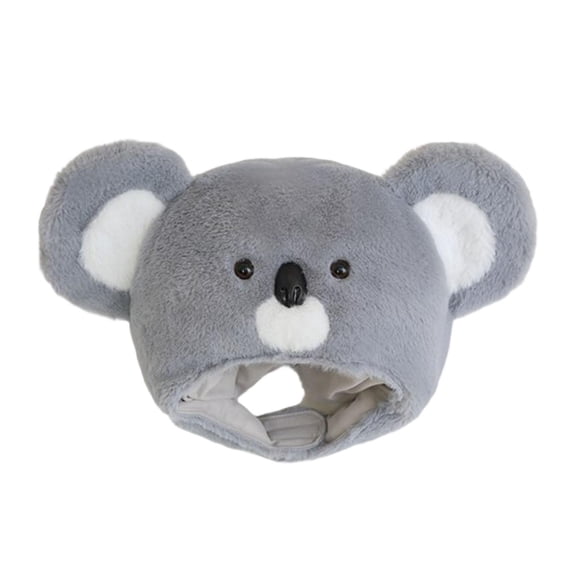 Milageto Breathable Plush Koala Hat Cap Cosplay Costume Hat for Role Play Carnival Easter