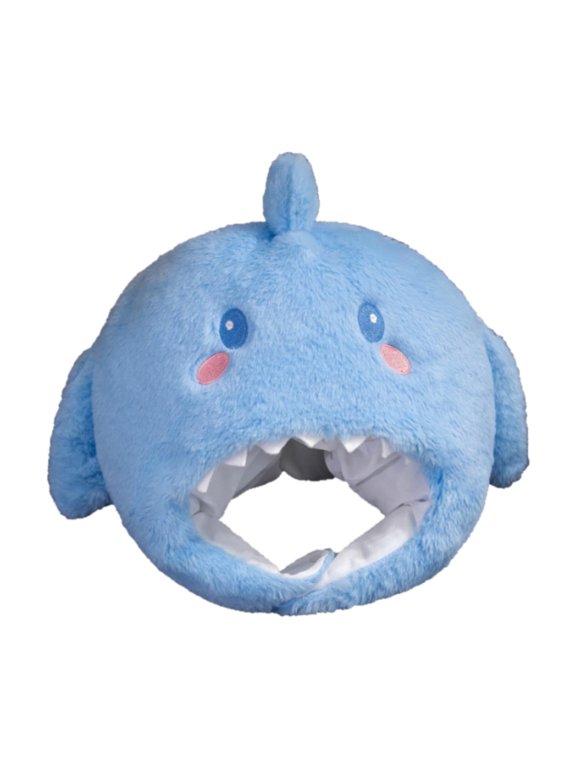 Milageto Breathable Plush Shark Hat Cap Headgear for Festival Masquerade Ball Holiday