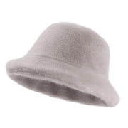 Milageto Bucket Hat Casual Soft Trendy Warm Hat for Travel Camping Hiking Street Trekking grey