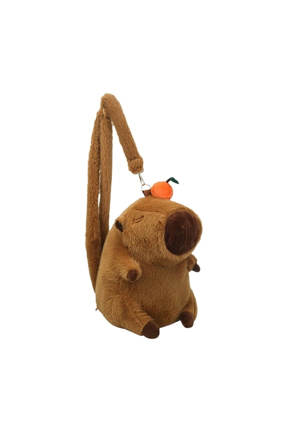 Capybara Plush Backpack Fashion Lightweight Travel Backpack Stylish Gift Bookbag