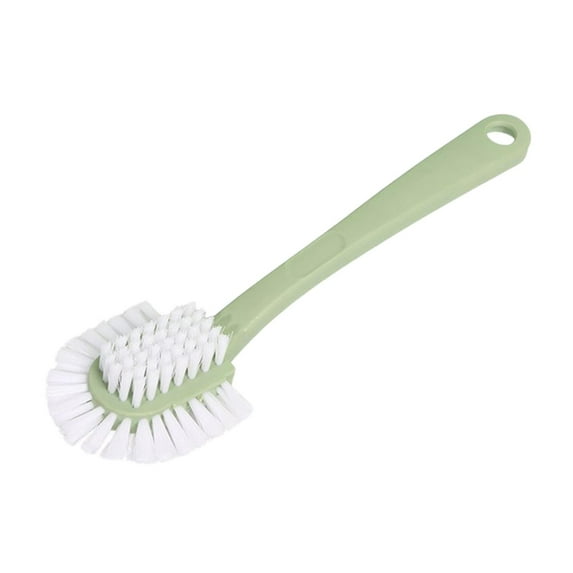 Milageto Cleaning Shoe Brush, Shoes Cleaning Scrubber, Household, Portable, Professional Green