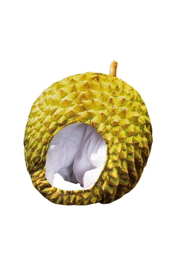 Cute Plush Hat Cartoon Fruit Hat Plush Winter Hat Warm Cover Plush Fruit Hat