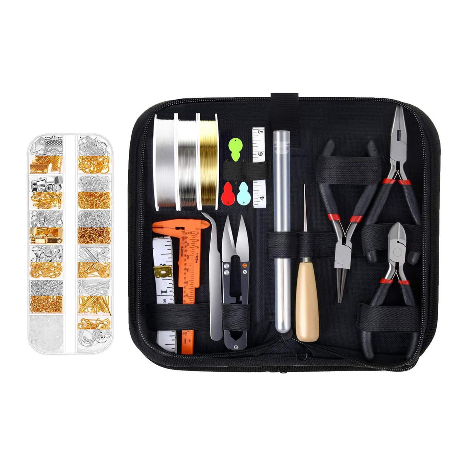 Milageto DIY Wire Jewelry Making Kit, Earring Beading Supplies Necklace, Wrapping Jewelry