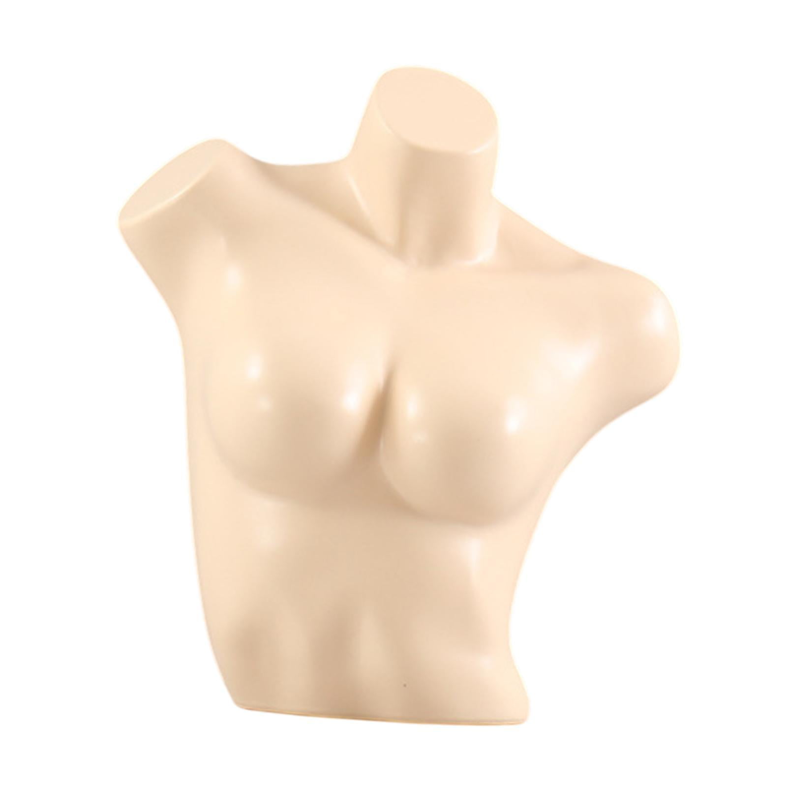 Milageto Female Mannequin Bra Mannequin for Craft Shows Clothing Store Lingerie Cloakroom