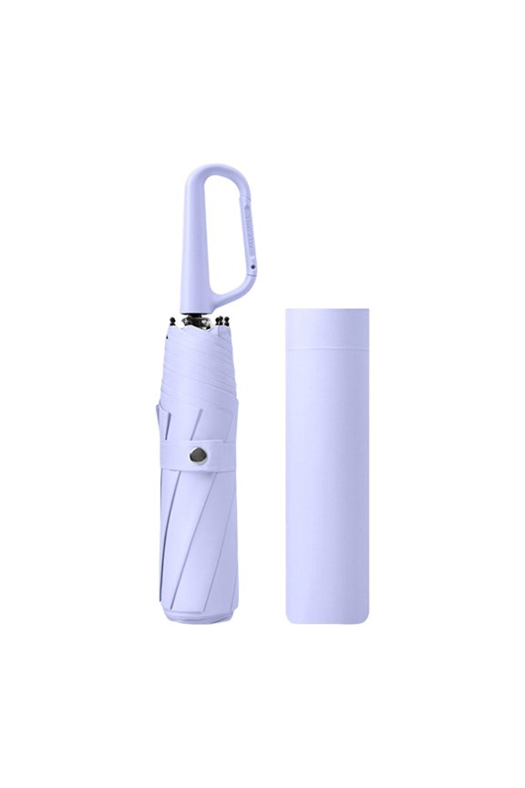 Folding Umbrella Large Travel Sunshade Umbrella for Outdoor Activities Trips violet