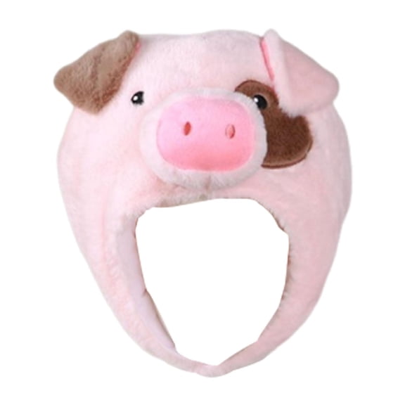 Milageto Funny Pig Hat Decor Handcraft Ornament DIY Crafts Cosplay Cap for Party Festival