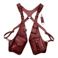 thumbnail image 1 of Milageto Hidden Underarm Shoulder Bag Adjustable Straps Vintage Design Shoulder Pouch, 1 of 8