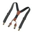 thumbnail image 1 of Milageto Kids Suspenders Adjustable Pants Suspender for Costume Halloween Formal Wear Four Stripe, 1 of 8