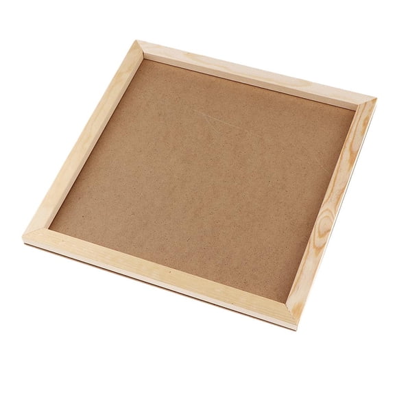 Milageto Natural wooden frame for picture / photo display wall decorations children's 30x30cm