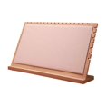 thumbnail image 1 of Milageto Necklace Display Board Necklace Organizer Freestanding Modern Showing Rack for Beige, 1 of 8
