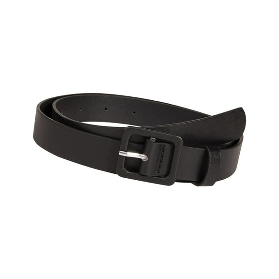 Milageto PU Leather Women Belt Costume Accessories Dress Belt for Lady Dresses Female Black