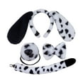 thumbnail image 1 of Milageto Puppy Dog Ears and Long Tail Set Ears Hair Clip for Dance Carnival Halloween Black Ear, 1 of 8