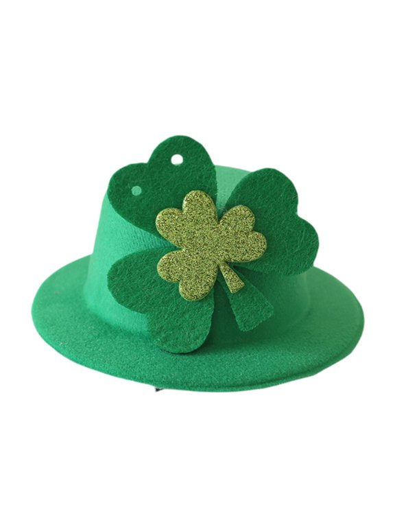 ST. Patrick's Day Hat Creative Gift Decorations Costume Hat for Dress up Holiday Green