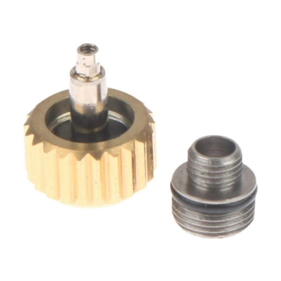 Milageto Watch Crown Spare Part Accessory Men Women Watch Watchmakers for Watch with Long gold