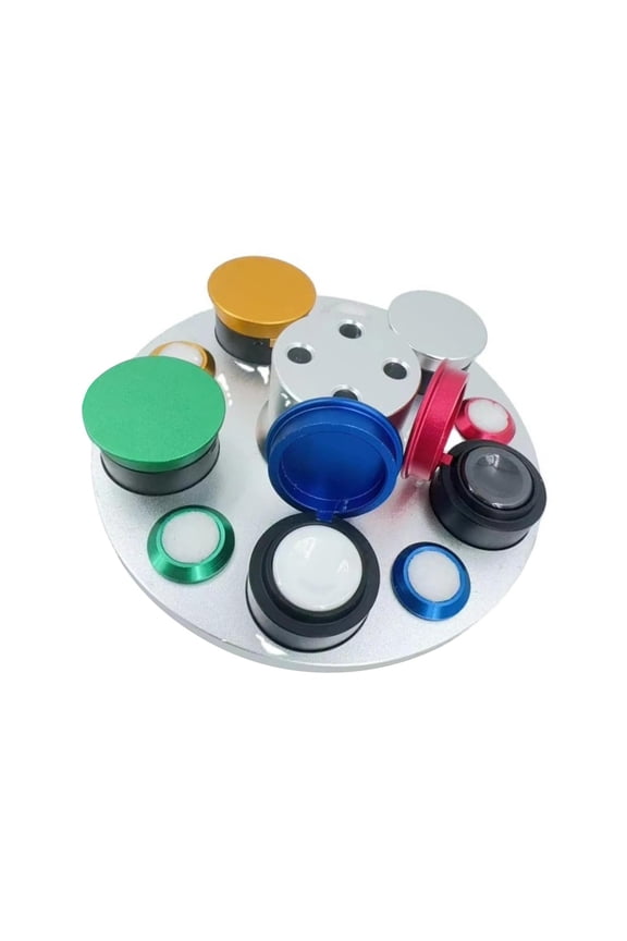 Watch Oil Cup Holder Convenient 5 Dish Rotatable Reusable Watch Oil Tool