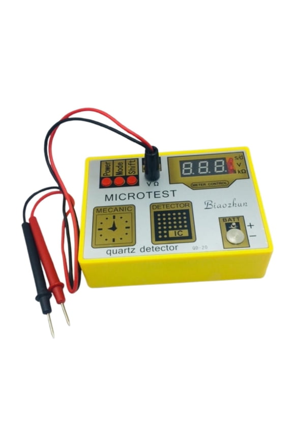 Watch Repair Tool Watch Battery Measure Tester Convenient Use Lightweight Portable IC Coil Tester Maintenance Tool for Office