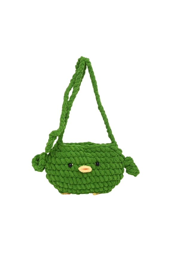 Women Crossbody Bag Compact Convenient Satchel for Summer Shopping Commuting Green
