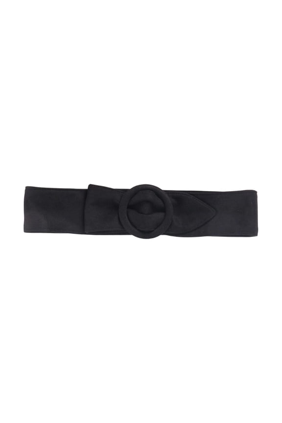 Women Waist Belt Retro Vintage Clothing Accessories for Hanfu Puffer Coat Jacket Black