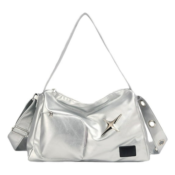 Milageto Women's Shoulder Bag Crossbody Bag Casual Lightweight Zipper Closure Handbag