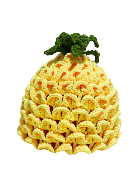 Y2K Beanie for Women Aesthetic Girls Headgear Costume Accessories Crochet Beanie