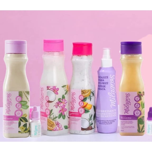 Milagros Kit 3 Shampoo y Reparacin intensiva
