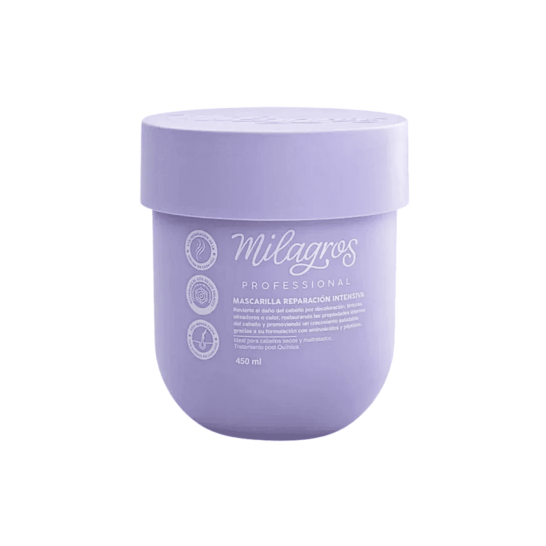Milagros Mascarilla Reparacion Intensiva Professional Hair Growth 450 ml