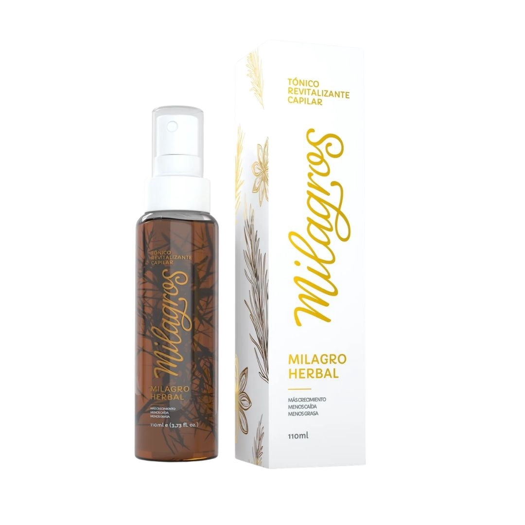 Milagros Tonico Herbal Crecimiento y Fortalecimiento - Hair Growth strengthening