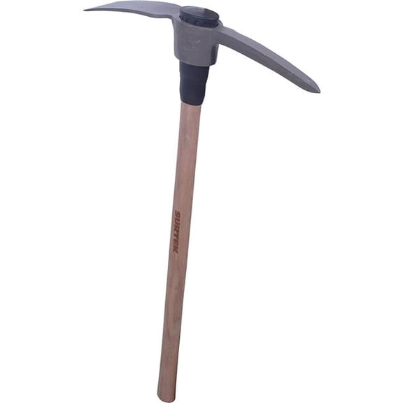 Urrea Professional Tools B3152684 Surtek Pick Mattock with 36 in. Wood Handle 19.5 in. Blade - Brown