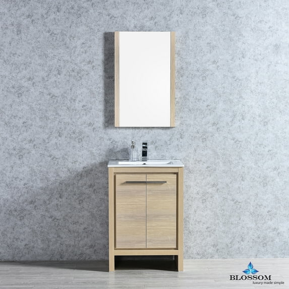 Milan 24" w/ Medicine Cabinet (Briccole Oak)