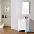 thumbnail image 1 of Milan 24" w/ Mirror (Glossy White), 1 of 5