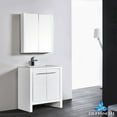 thumbnail image 1 of Milan 30" w/ Medicine Cabinet (Glossy White), 1 of 4