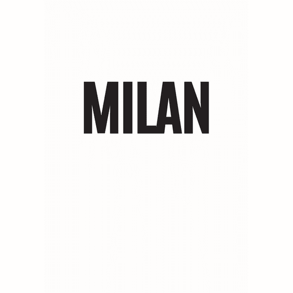 Milan: A decorative book for coffee tables, end tables, bookshelves and interior design styling: Stack city decor books to ad