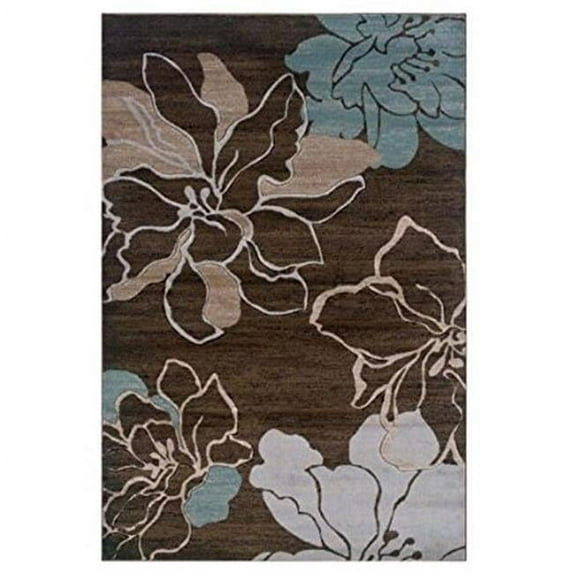 Milan Area Rug - Turquoise - 5 x 7 ft.