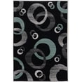 thumbnail image 1 of Milan Barnet Black Rug 5x7.7 Transitional Abstract Design 100% Polypropylene, 1 of 3
