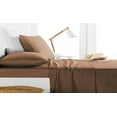 thumbnail image 1 of Milan Collection 1000 Thread Count 100% Cotton Deep Pocket Sheet Set (Full, Brown), 1 of 2