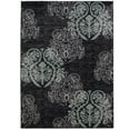 thumbnail image 1 of Milan Lana Black Area Rug 5x7.7 Abstract Pattern 100% Polypropylene Turkey, 1 of 2