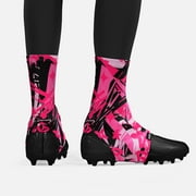 Milan Pink Spats / Cleat Covers